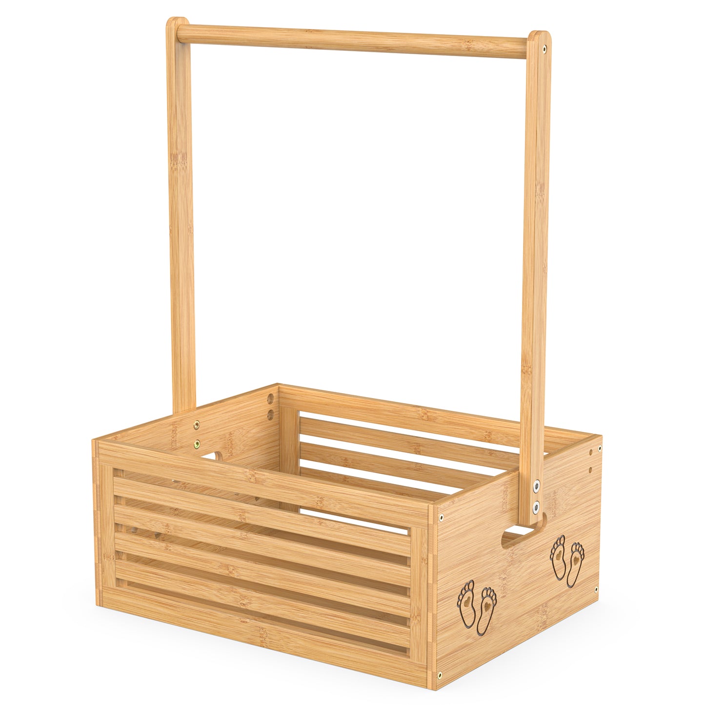 Multi-functional Bamboo Gift Basket (Natural)